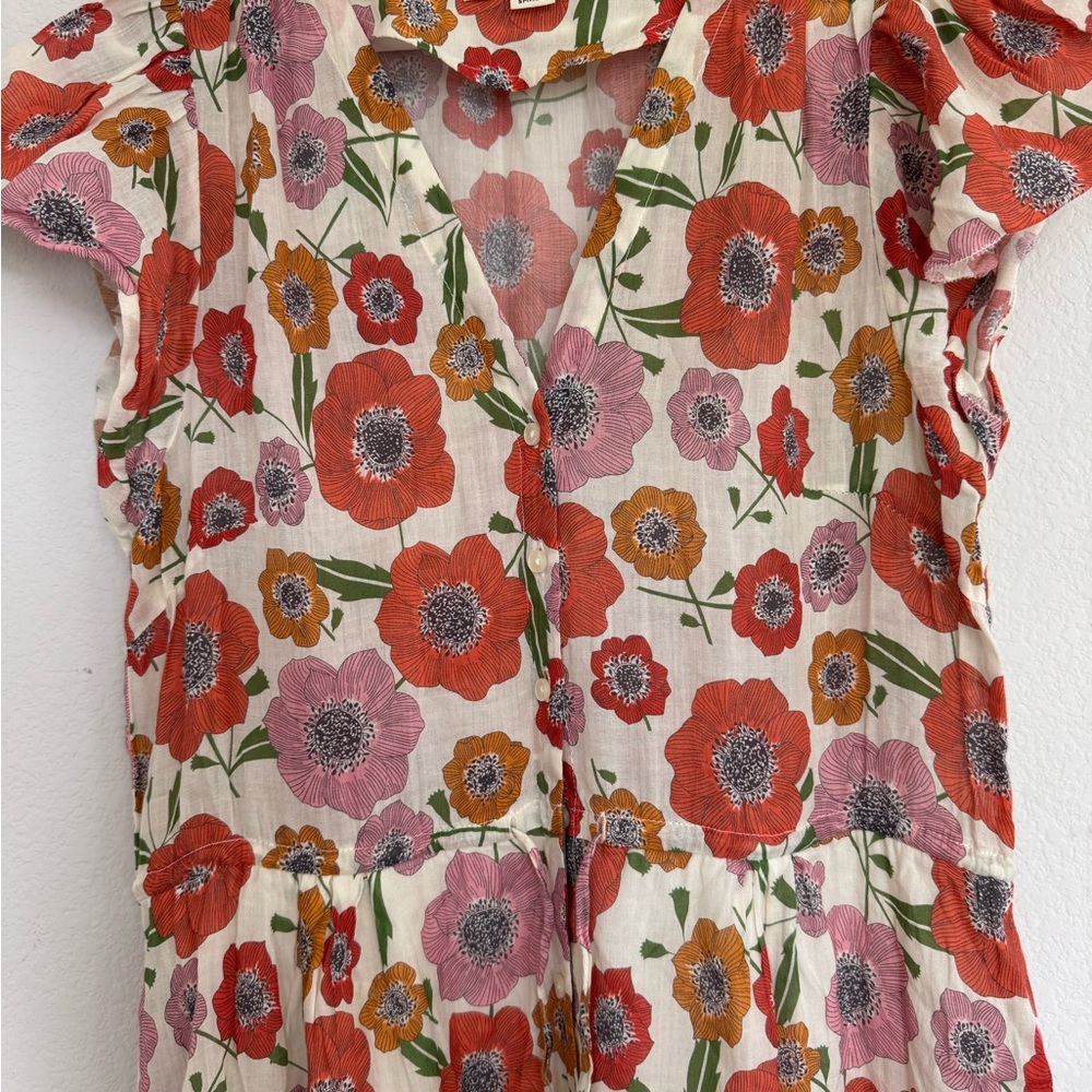 NEW NWOT TROVATA trovata kristi dress in POPPY Small - Picture 7 of 10